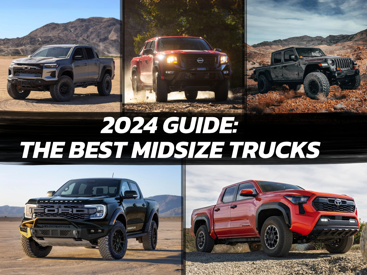 2024 Guide Best Midsize Trucks